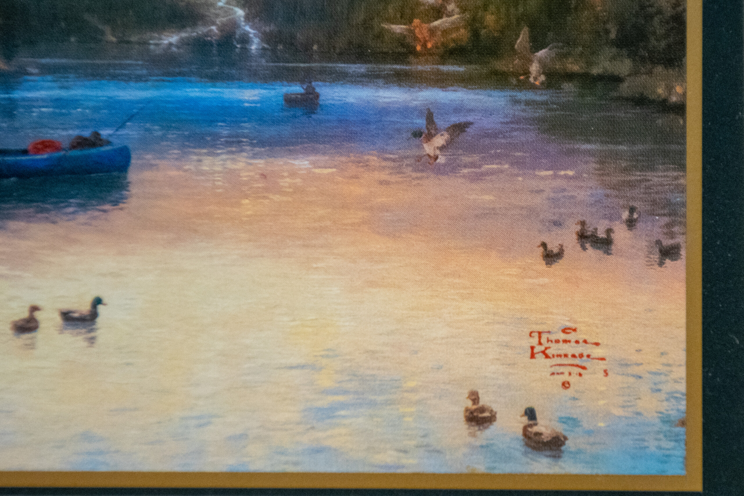 Mountain Retreat by: Thomas Kinkade - Image 3