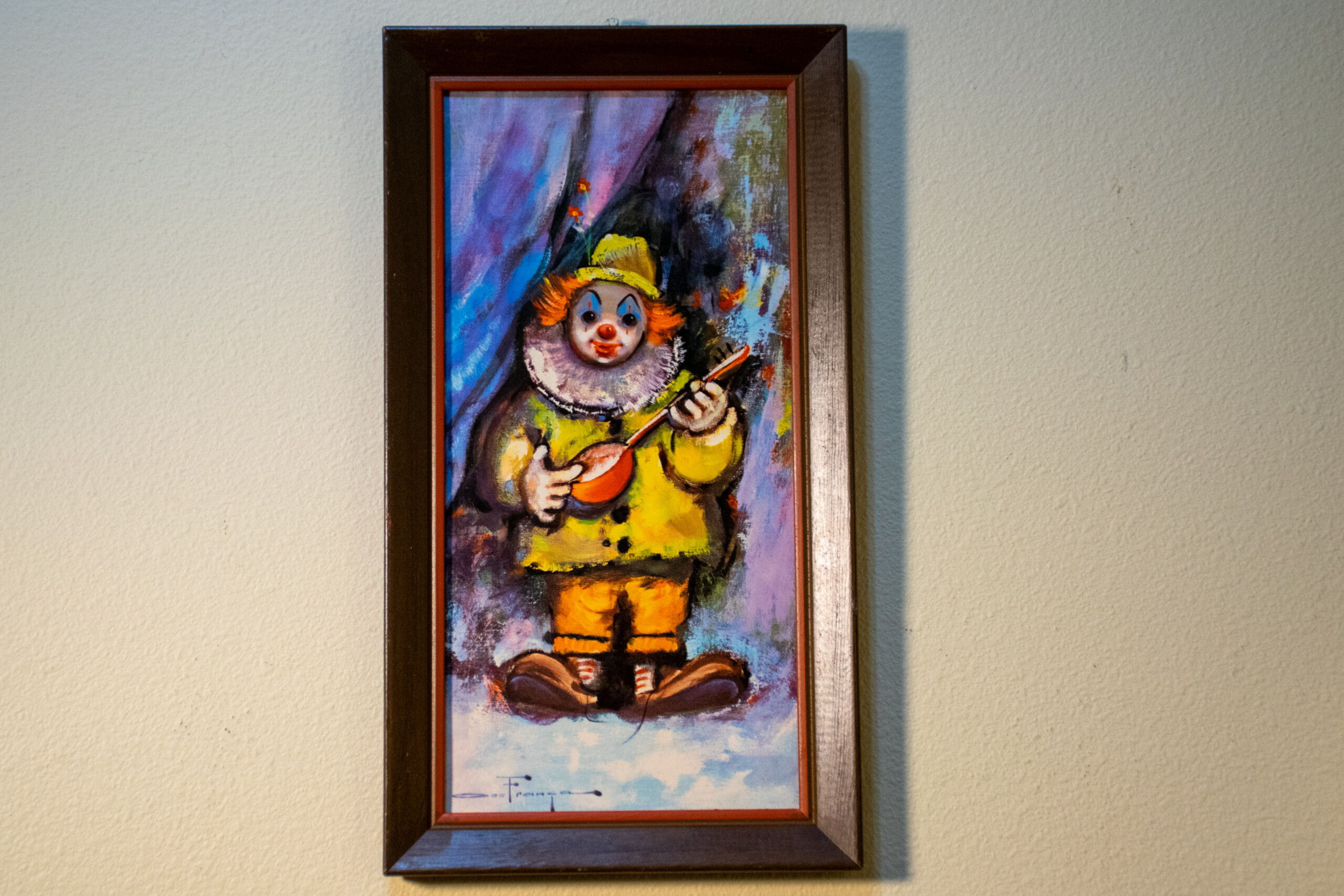 2 of 2 "Clown Art" by: Franca - Image 2