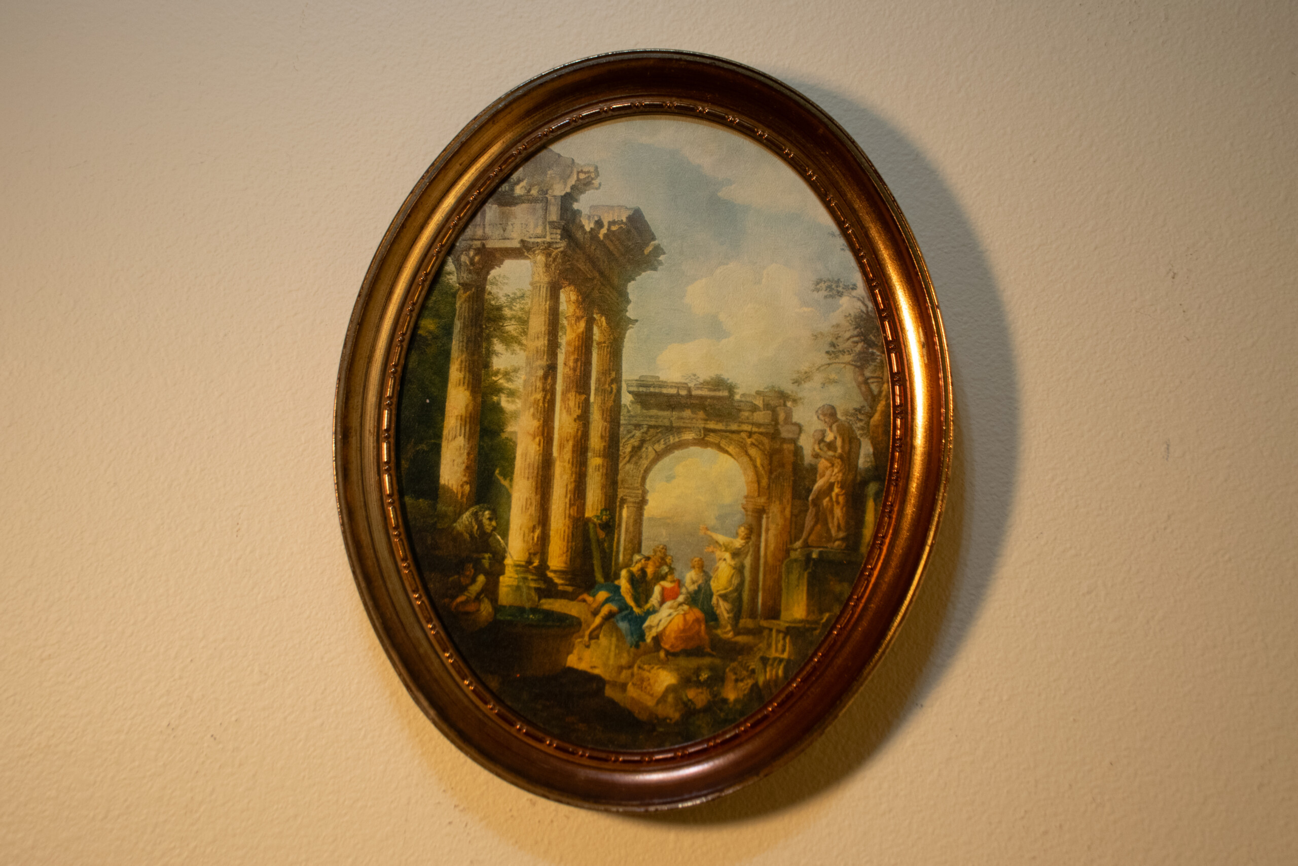 1 of 2--Giovanni Paolo Panini -Capriccio style - Image 2