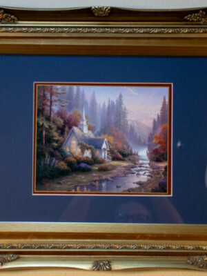 The Mountain Chapel by: Thomas Kinkade