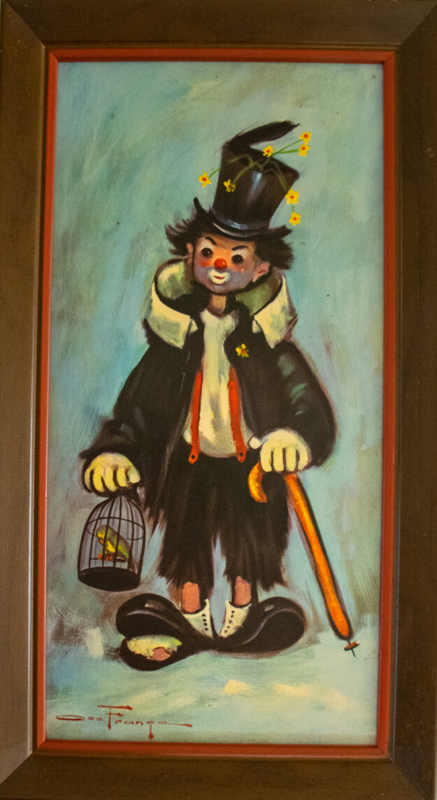 1 of 2 Clown Art by: Franca