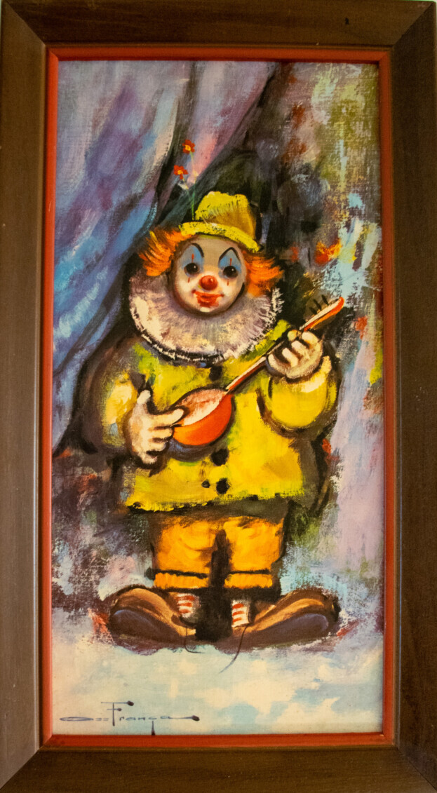 2 of 2 "Clown Art" by: Franca